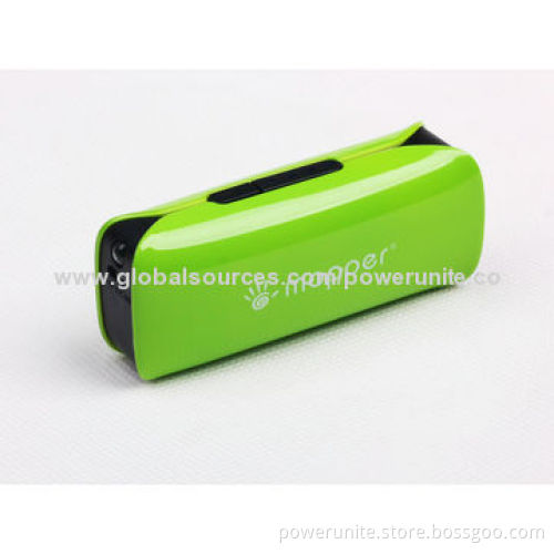 2,800mAh External Portable Power Bank, LED Torch High-end, Easy for Travel